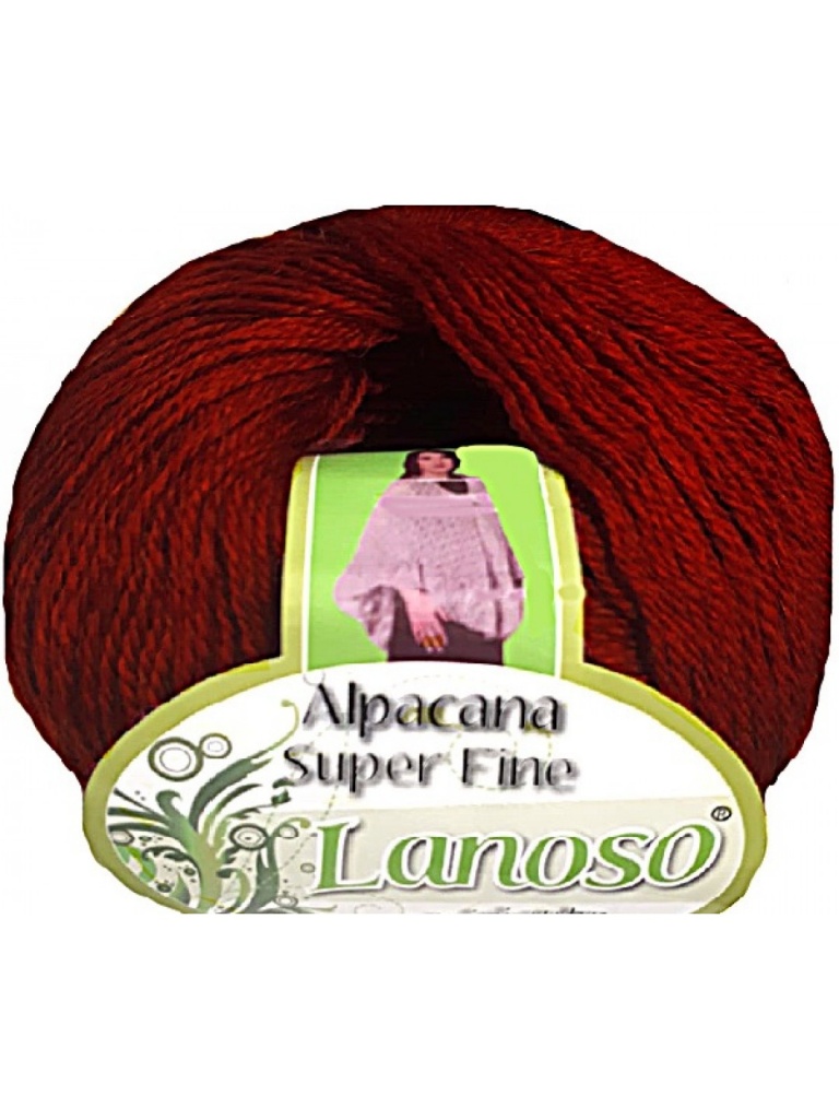 картинка Пряжа LANOSO Alpacana Super Fine цвет 957 от магазина Мастерская Чародеек