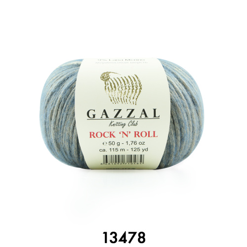 картинка Gazzal Rock 'N' Roll цвет 13478 от магазина Мастерская Чародеек